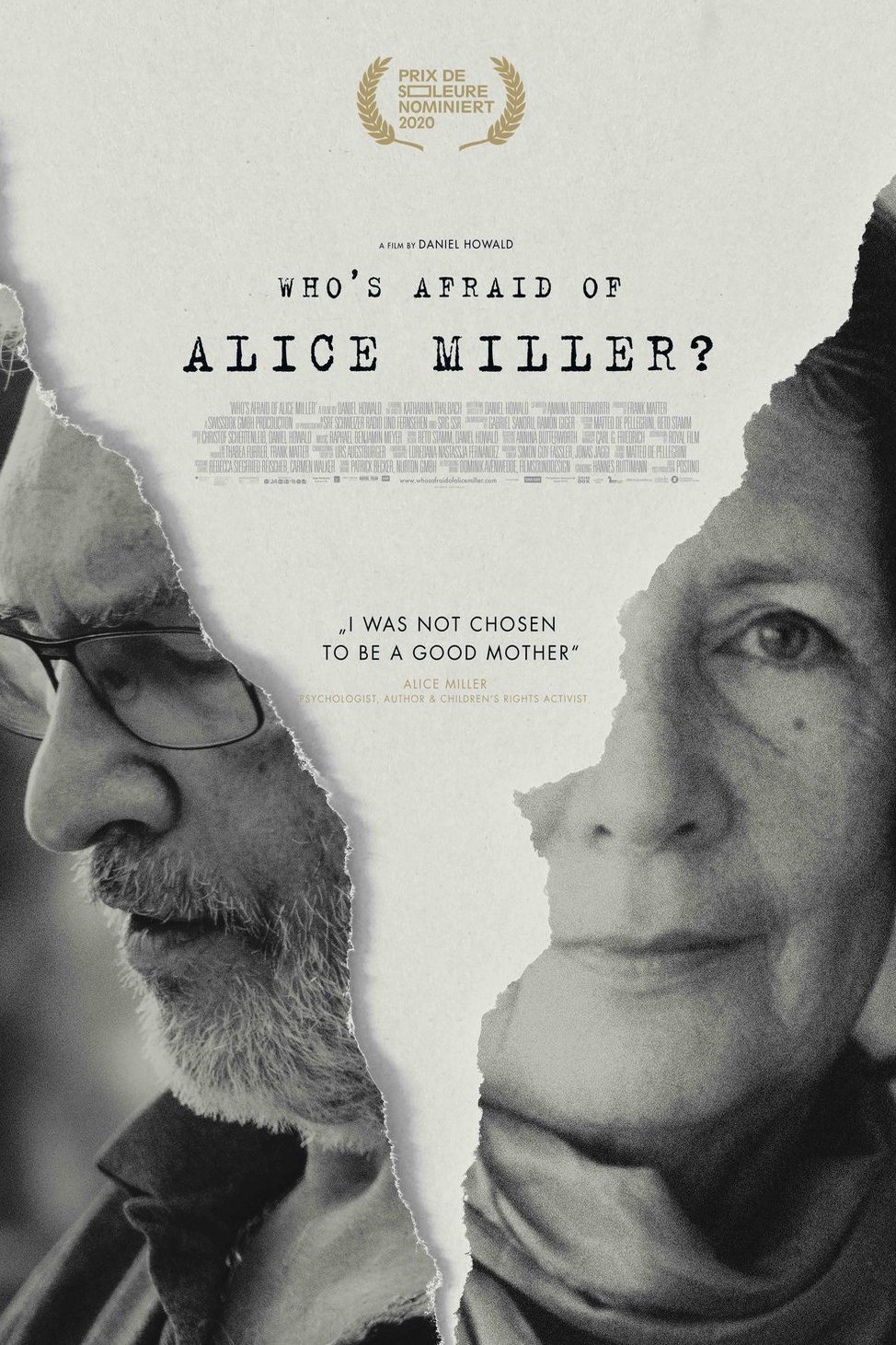 L'affiche du film Who's Afraid of Alice Miller?