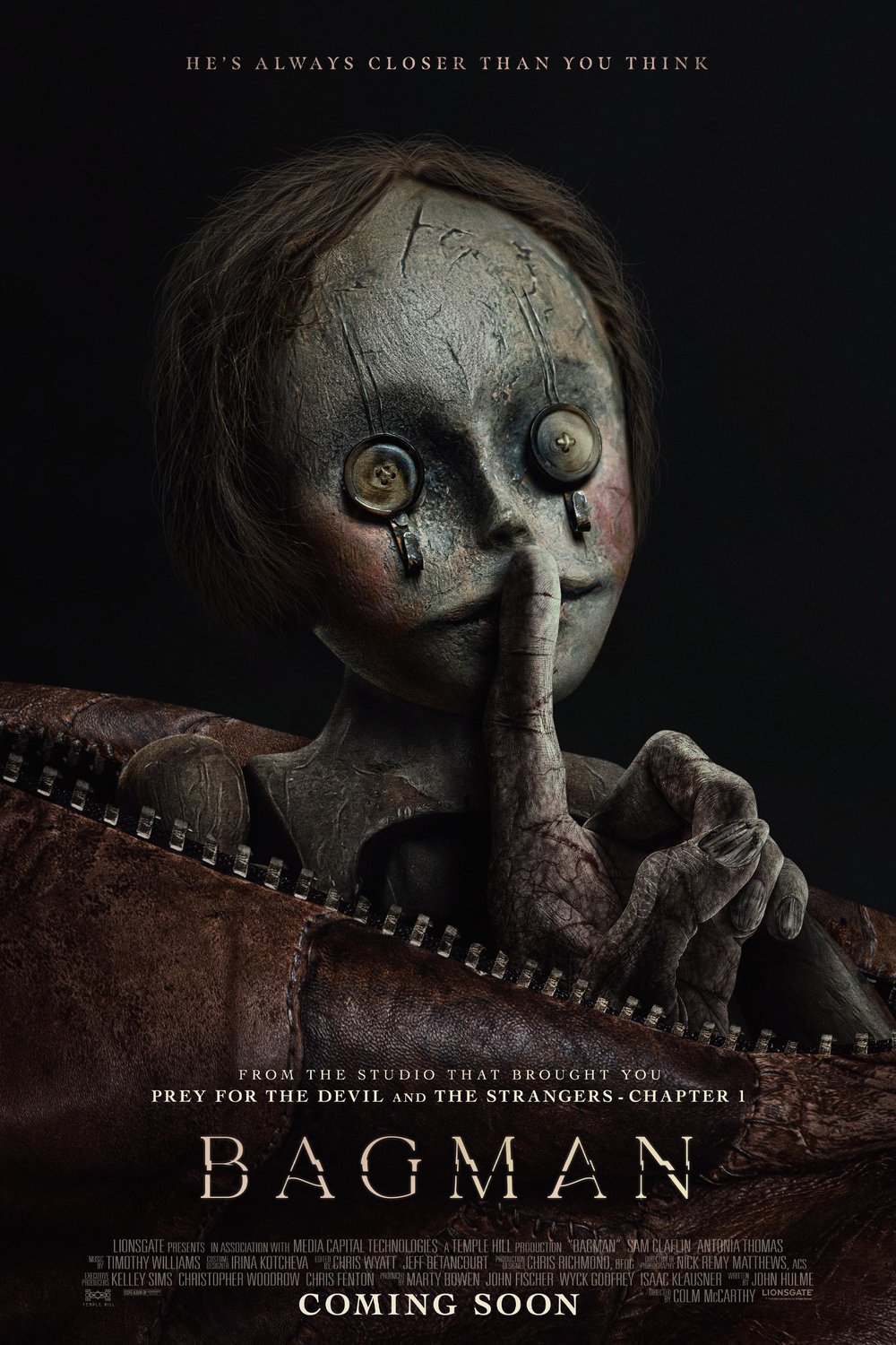 L'affiche du film Bagman