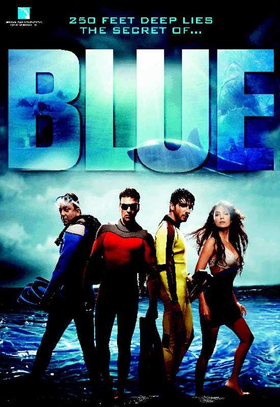 L'affiche du film Blue