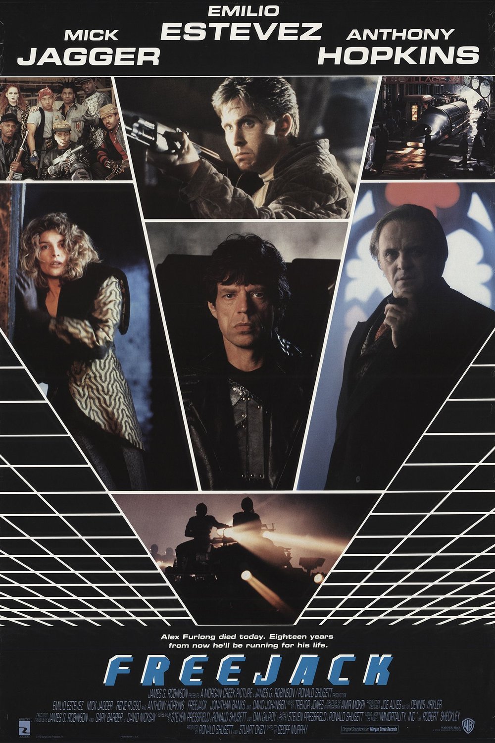 L'affiche du film Freejack