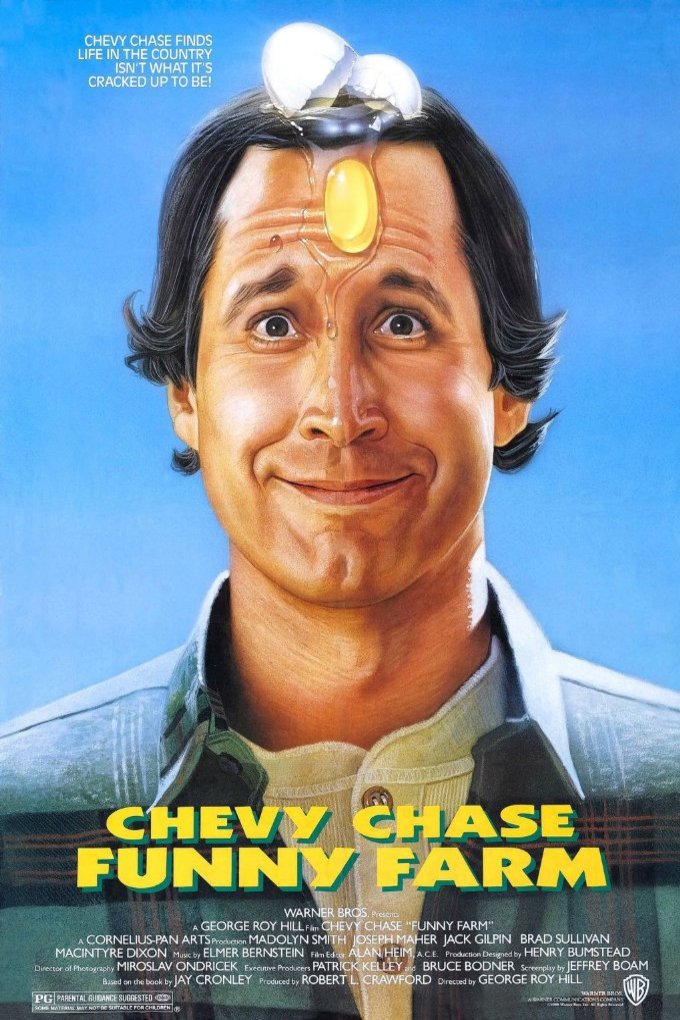 L'affiche du film Funny Farm