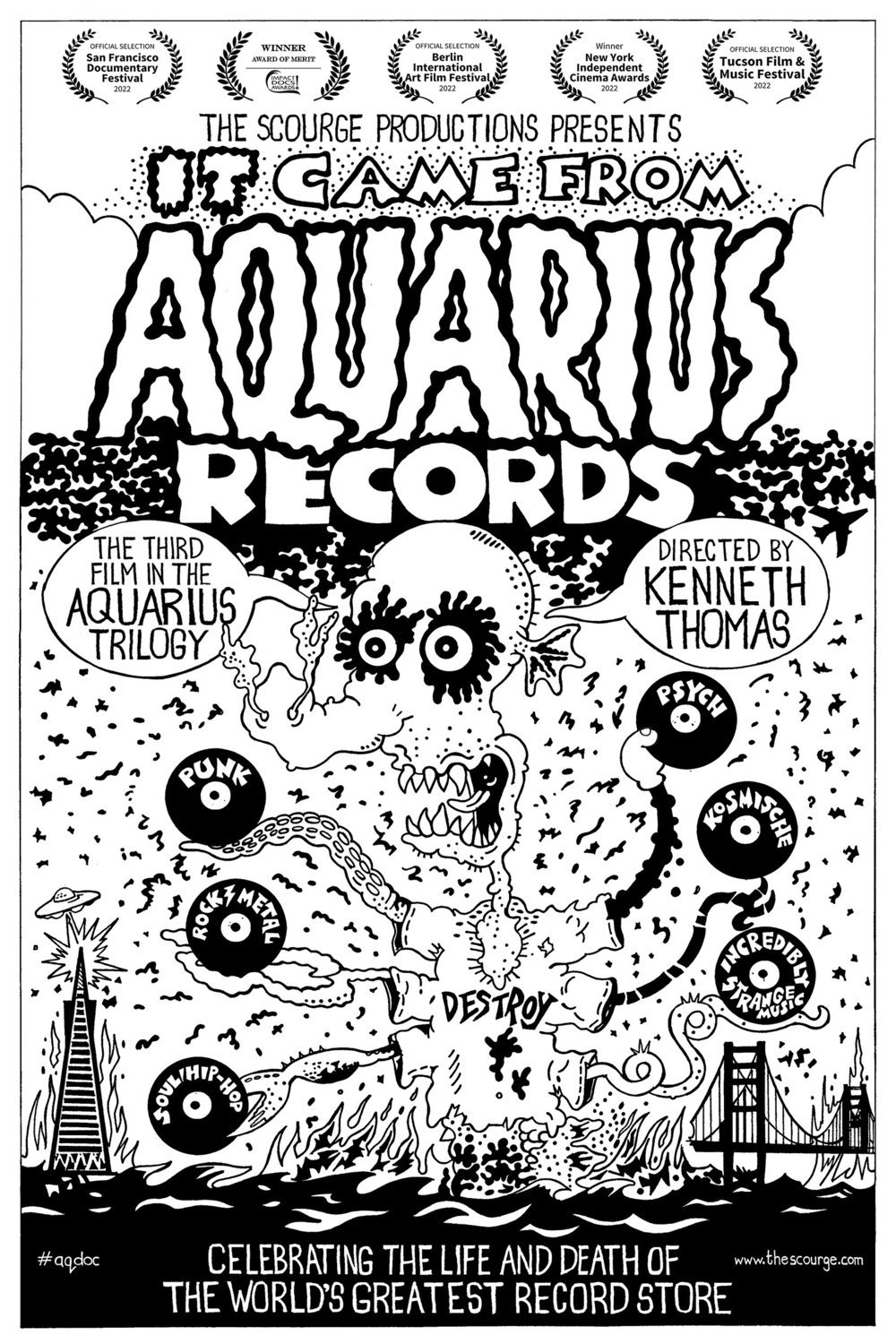 Poster of the movie It Came from Aquarius Records [2022]