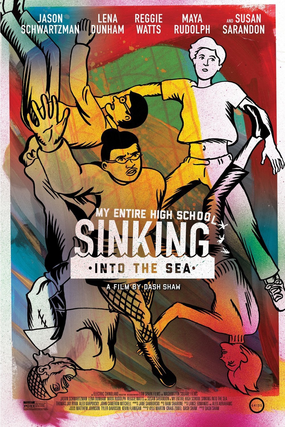 L'affiche du film My Entire High School Sinking Into the Sea