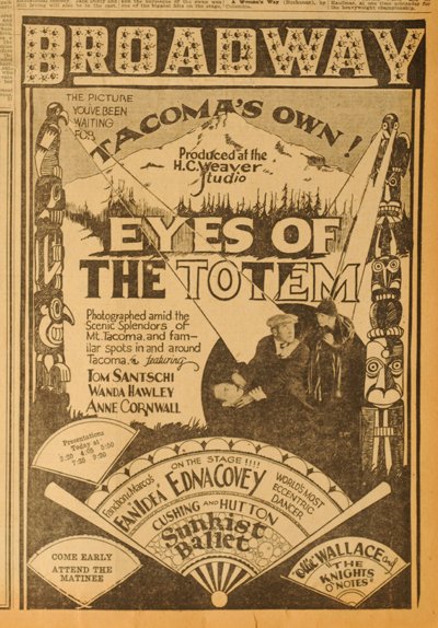 L'affiche du film The Eyes of the Totem