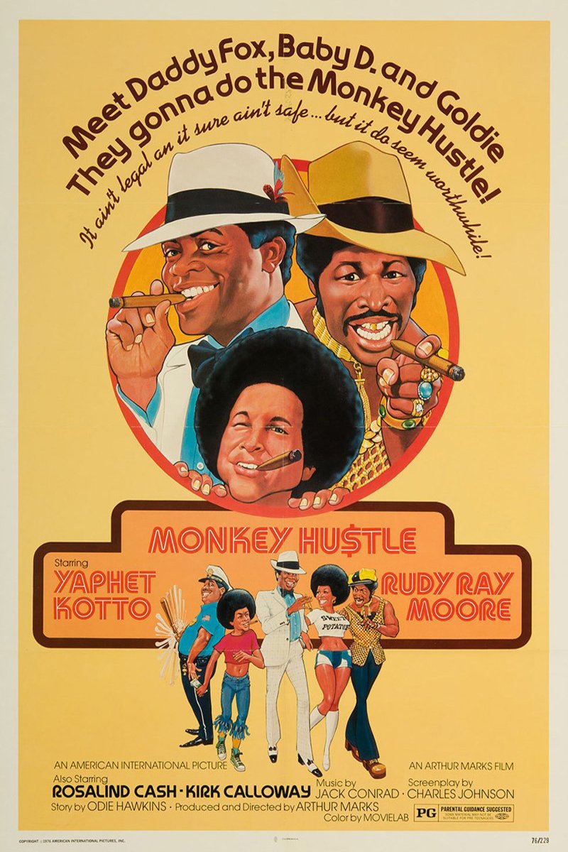 L'affiche du film The Monkey Hu$tle