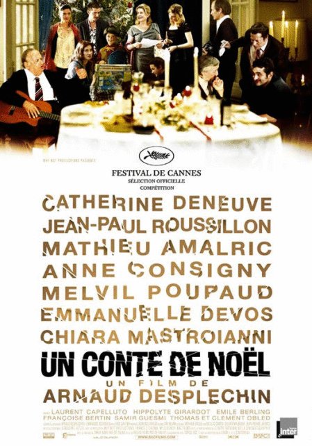 L'affiche du film Un Conte de Noël