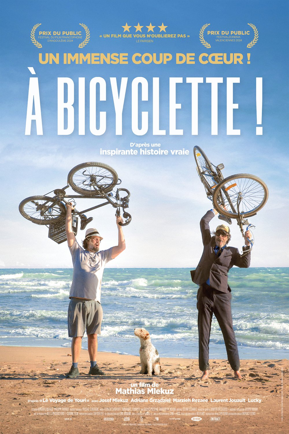 L'affiche du film À bicyclette!