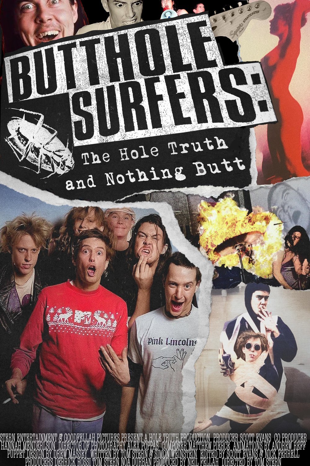 L'affiche du film Butthole Surfers: The Hole Truth and Nothing Butt