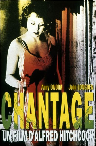 L'affiche du film Chantage
