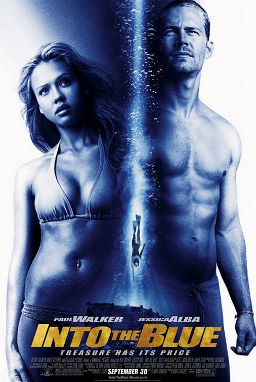 L'affiche du film Bleu d'enfer