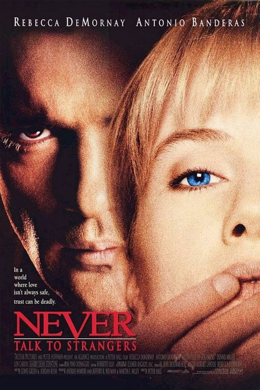 L'affiche du film Never Talk to Strangers