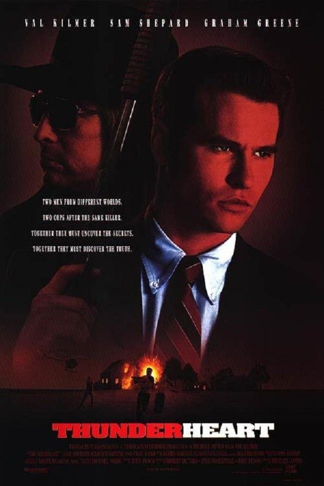 L'affiche du film Thunderheart