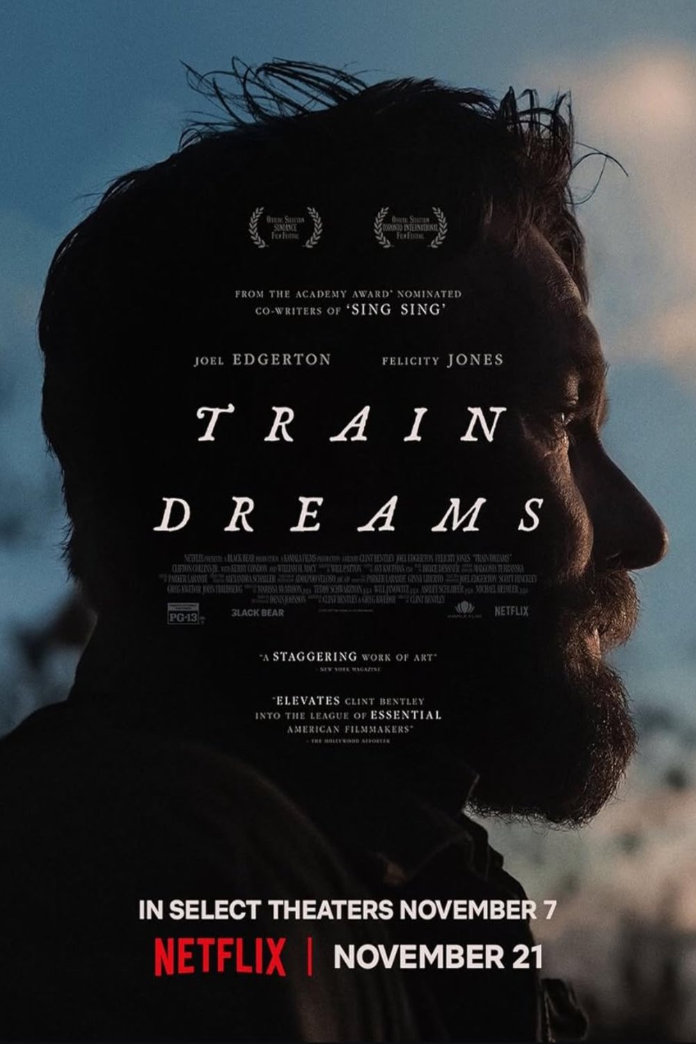 L'affiche du film Train Dreams