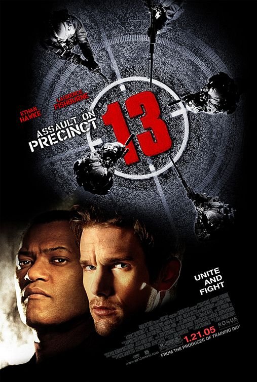 L'affiche du film L'Assaut du poste 13