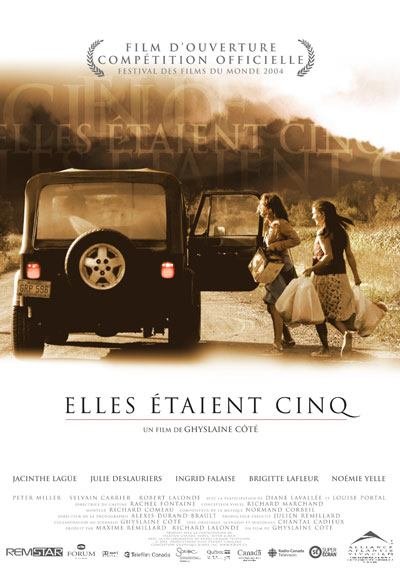 L'affiche du film Elles étaient cinq