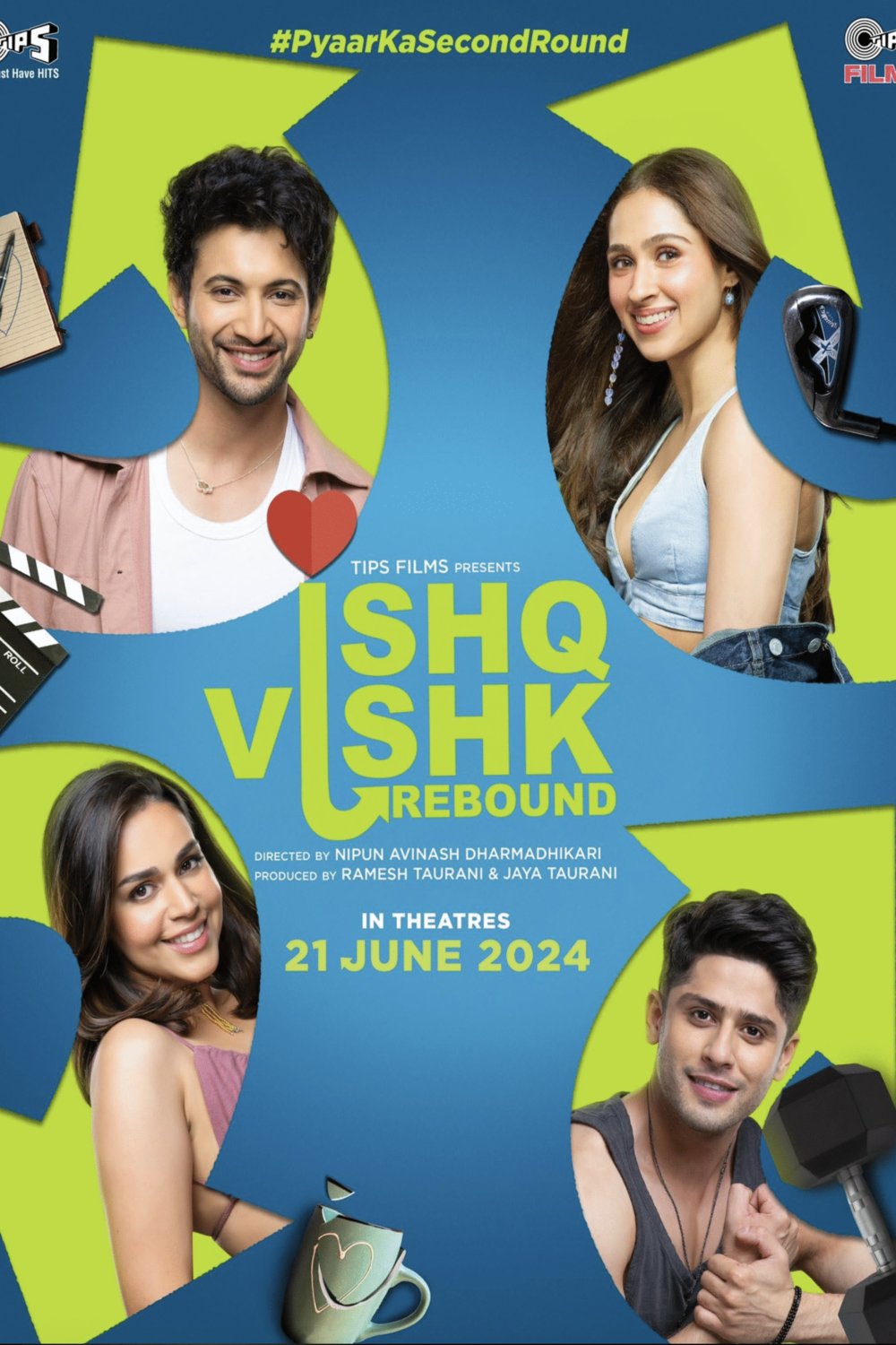 Poster of the movie Ishq Vishk Rebound [2024]