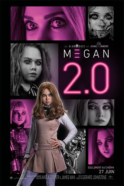 L'affiche du film M3gan 2.0 v.f.