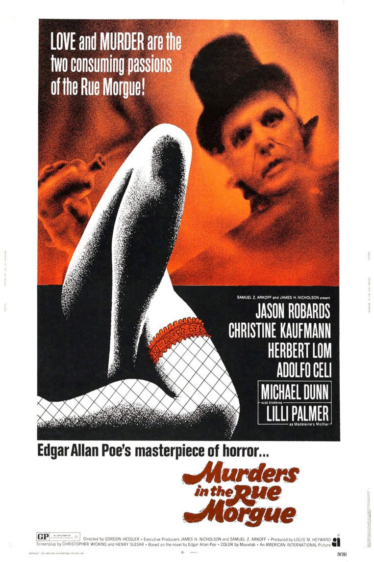 L'affiche du film Murders in the Rue Morgue