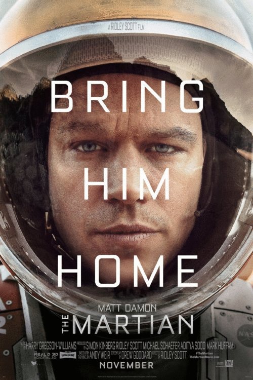L'affiche du film The Martian
