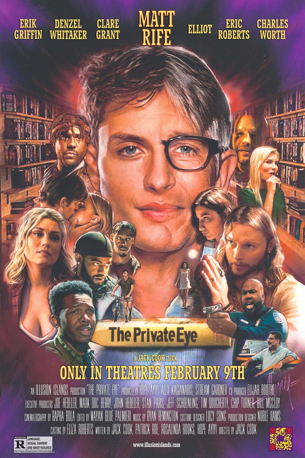 L'affiche du film The Private Eye