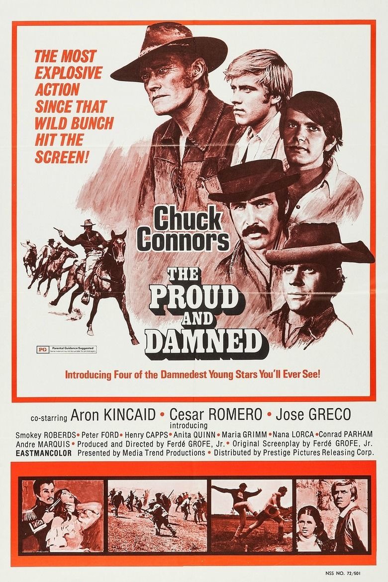 L'affiche du film The Proud and Damned