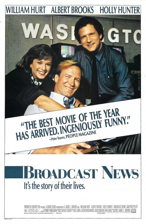 L'affiche du film Broadcast News