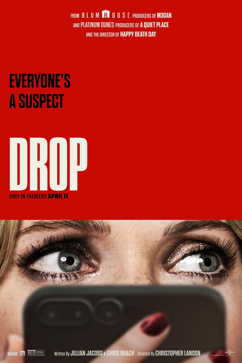 L'affiche du film Drop