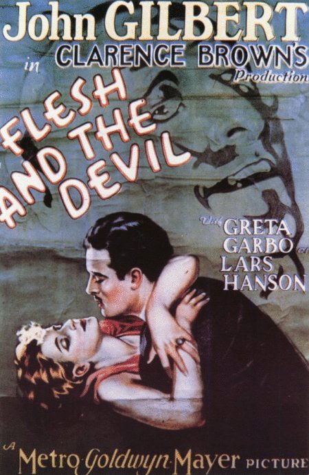 L'affiche du film Flesh and the Devil
