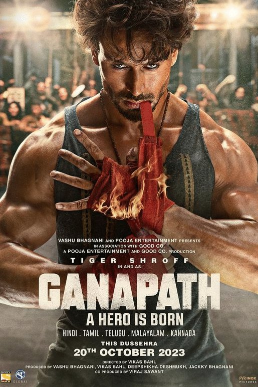 L'affiche du film Ganapath