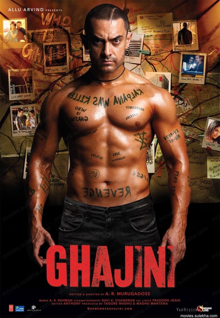 L'affiche du film Ghajini