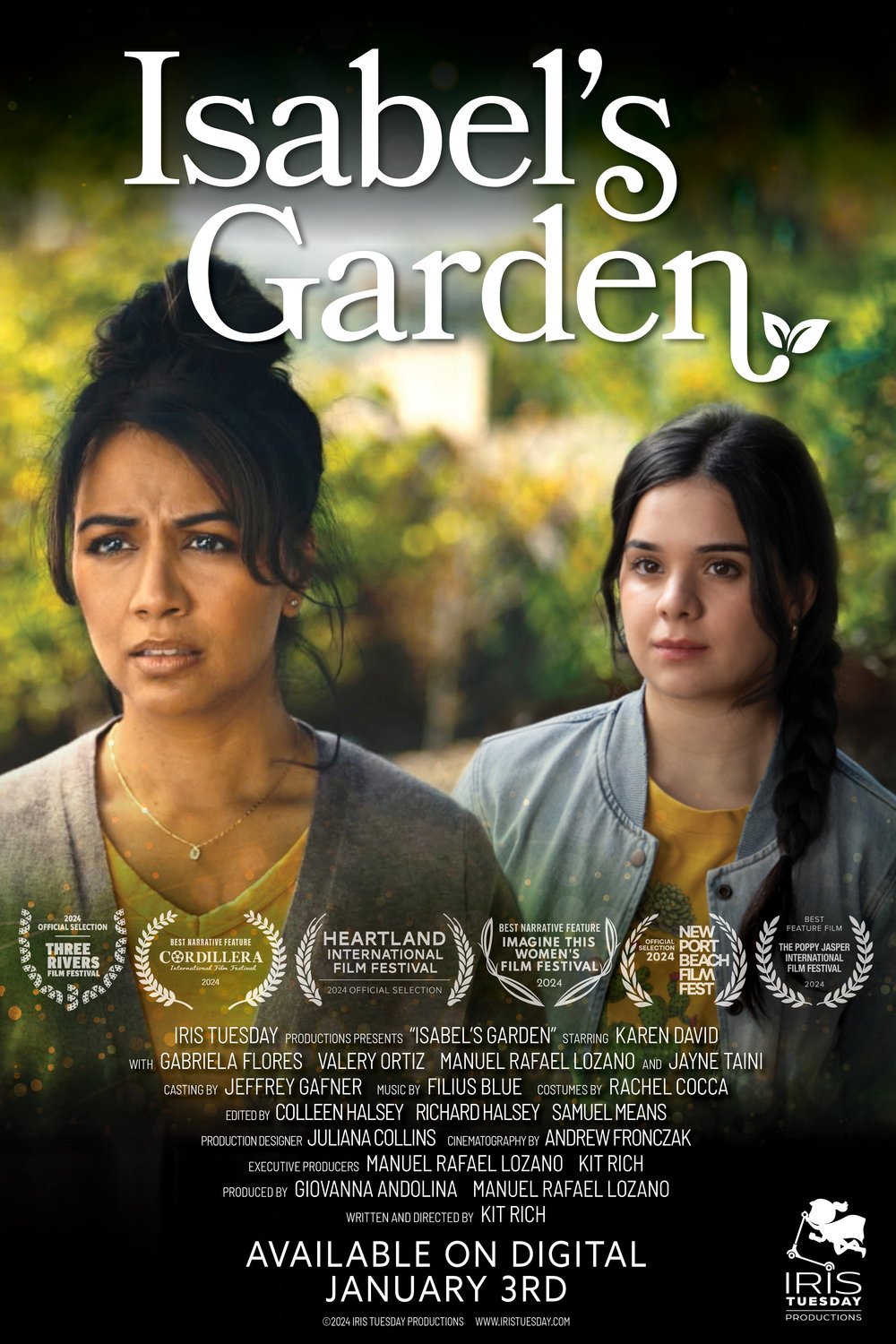 L'affiche du film Isabel's Garden