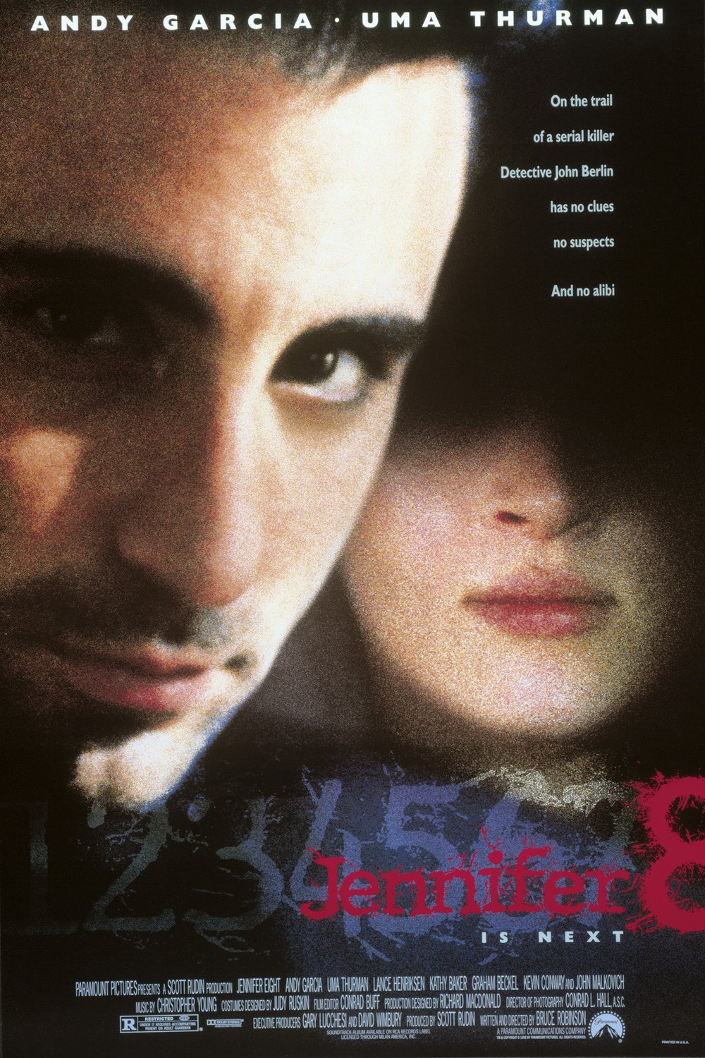 L'affiche du film Jennifer Eight
