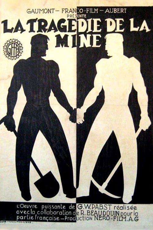 L'affiche du film La tragédie de la mine