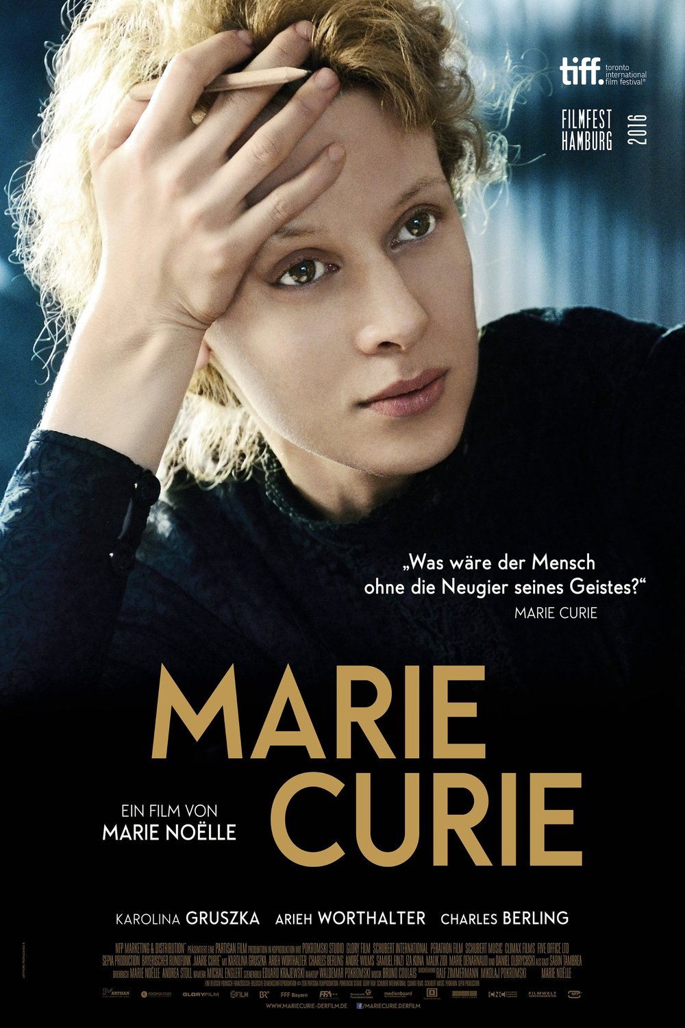 Poster of the movie Marie Curie: The Courage of Knowledge
