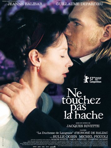 L'affiche du film Ne touchez pas la hache