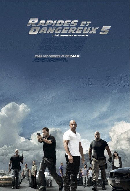 L'affiche du film Rapides et dangereux 5