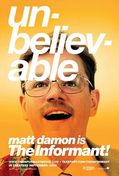 L'affiche du film The Informant!