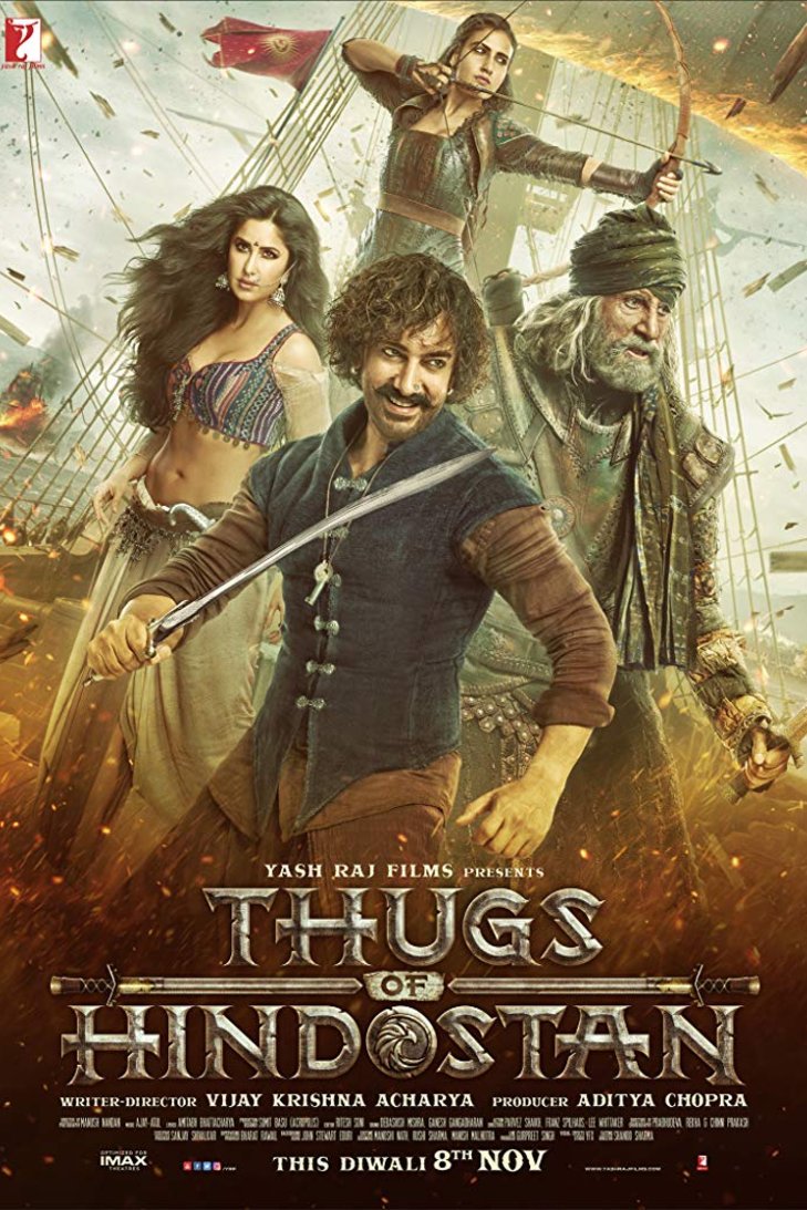 L'affiche du film Thugs of Hindostan