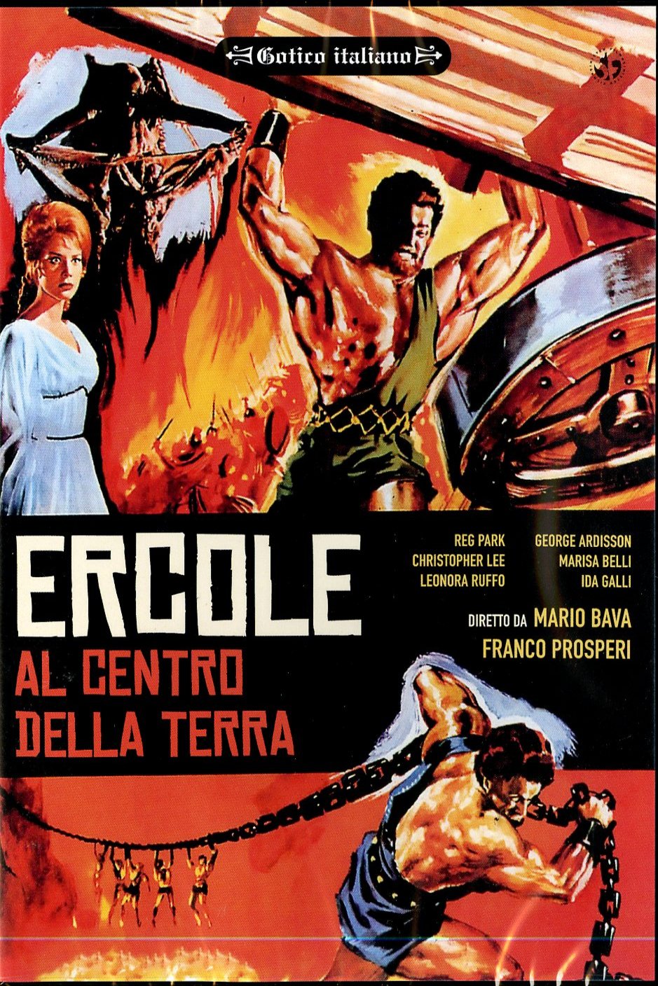 L'affiche du film Ercole al centro della terra