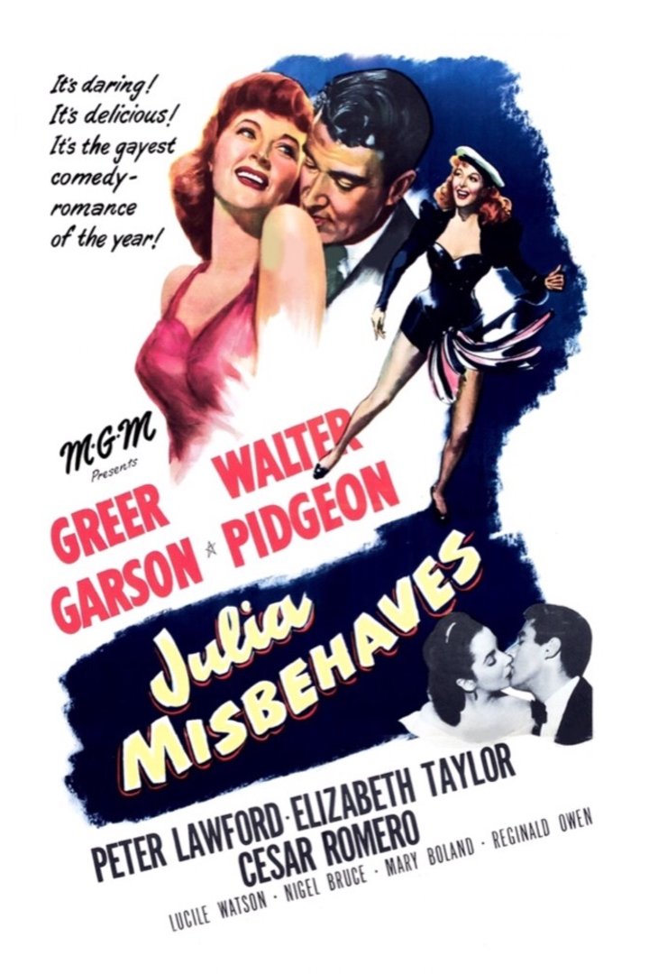 L'affiche du film Julia Misbehaves
