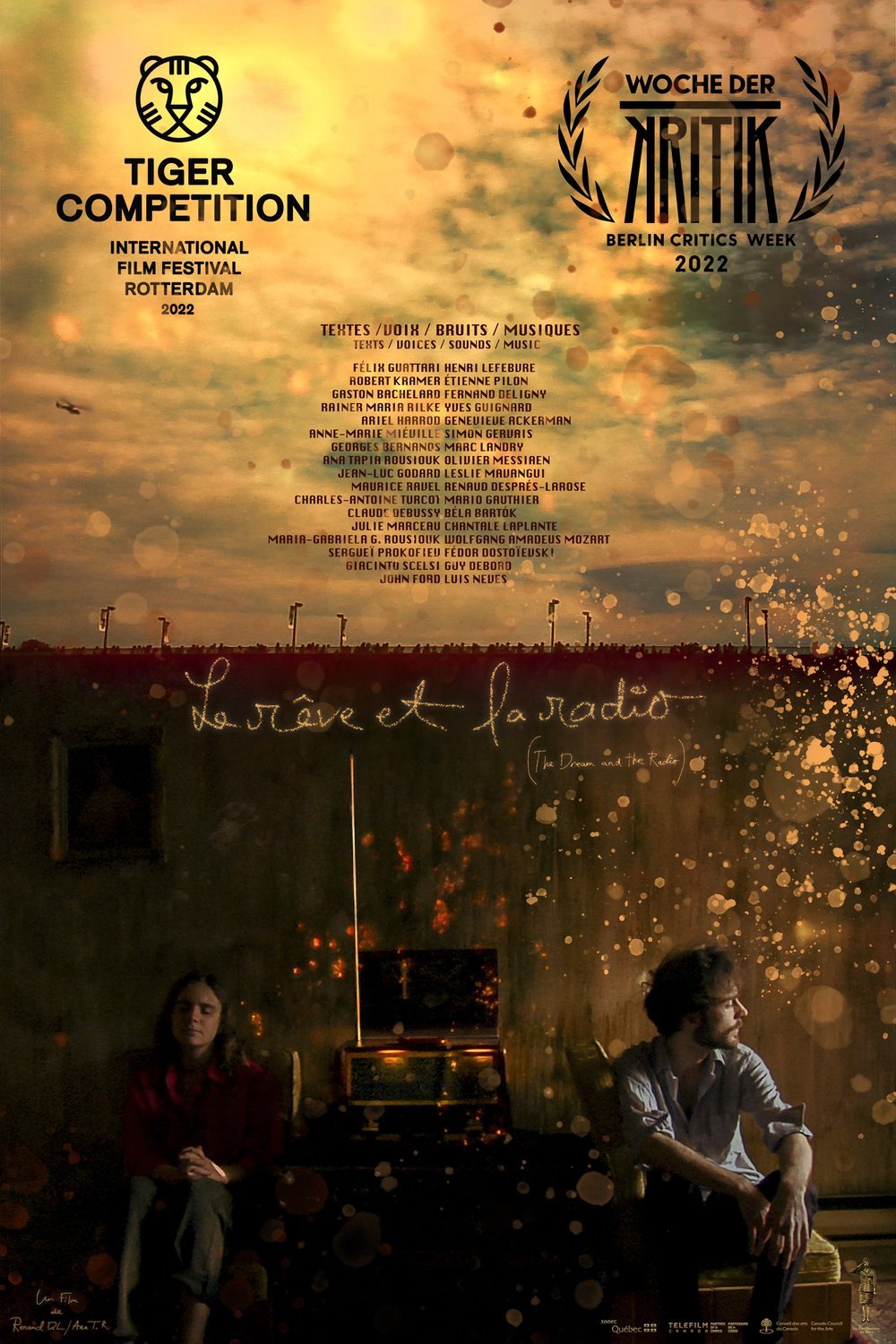 L'affiche du film Le rêve et la radio