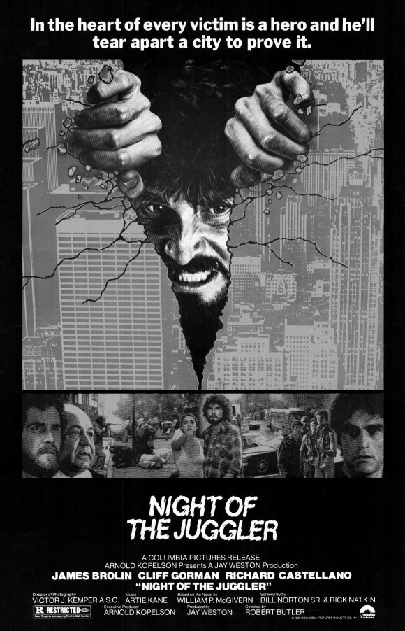 L'affiche du film Night of the Juggler