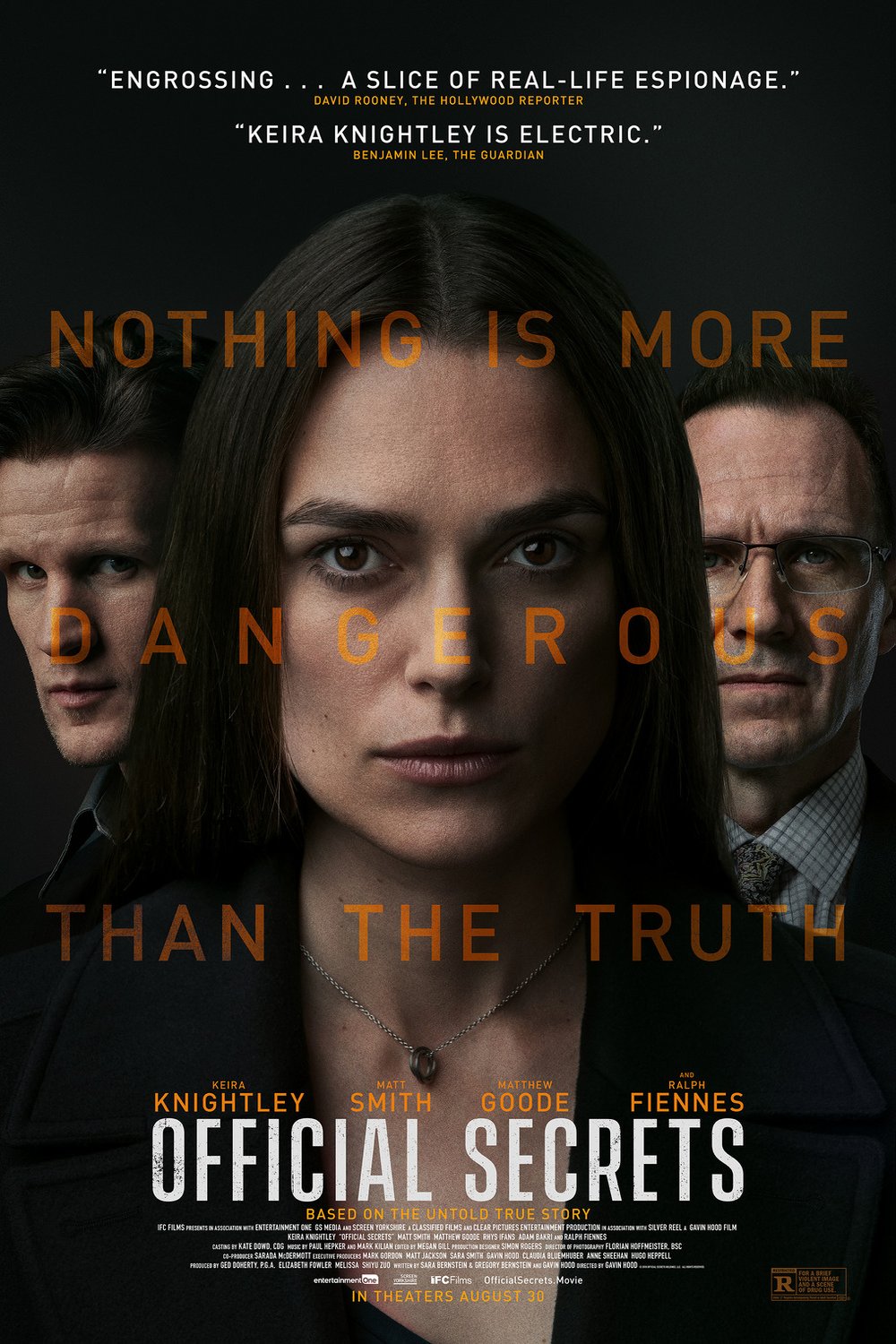 L'affiche du film Official Secrets