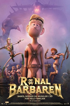 L'affiche du film Ronal Barbaren
