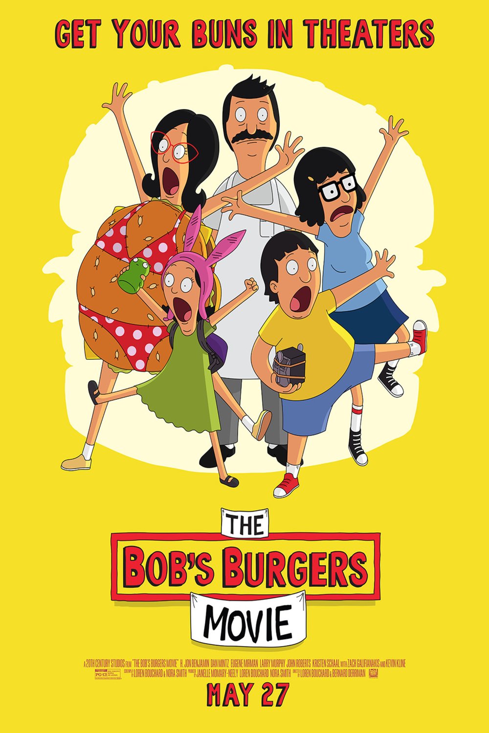 L'affiche du film The Bob's Burgers Movie