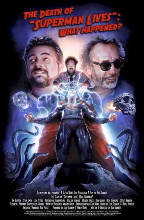 L'affiche du film The Death of Superman Lives: What Happened?