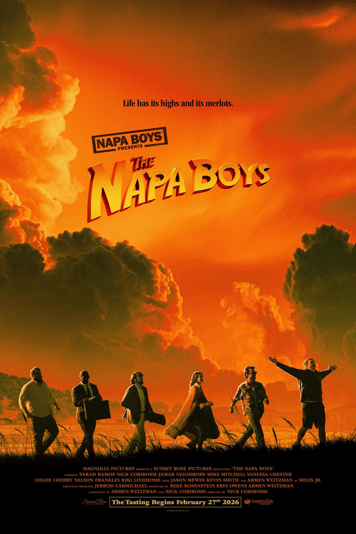 Poster of the movie The Napa Boys [2025]