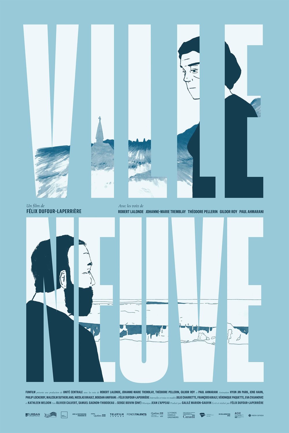 L'affiche du film Ville Neuve