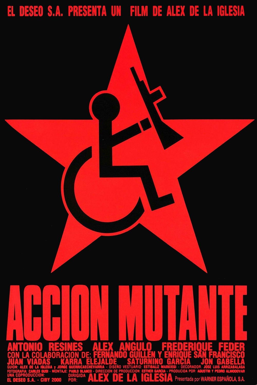 L'affiche du film Acción mutante