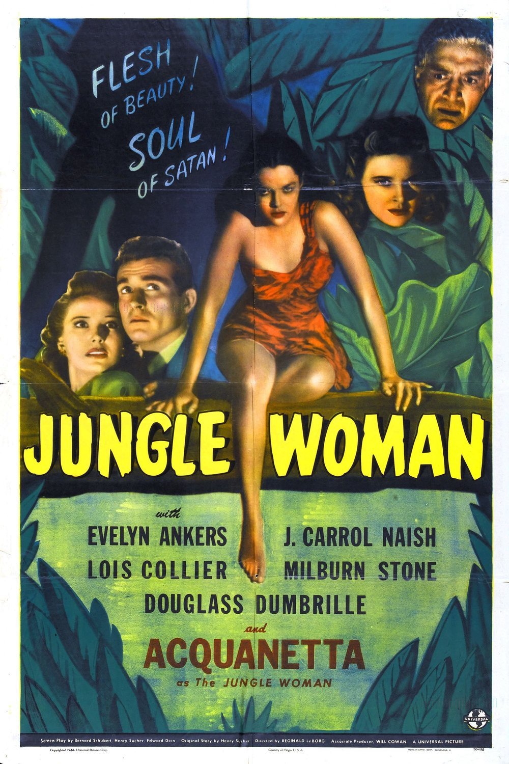 L'affiche du film Jungle Woman